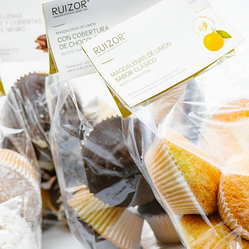 MAGDALENAS COBERTURA CHOCOLATE NEGRO